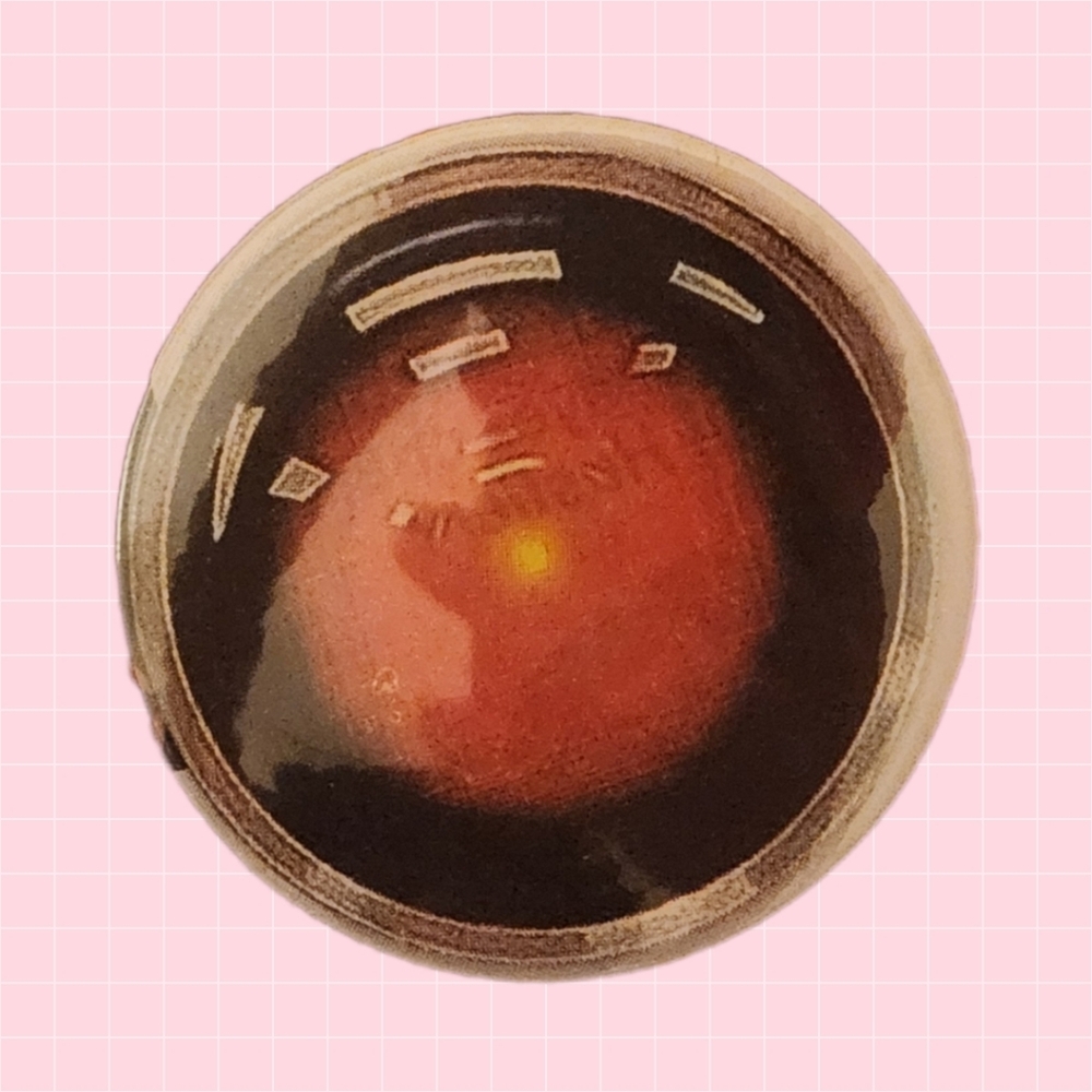 Hal 9000 2" Pin
